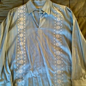 Embroidered Men’s Shirt- Size Large